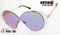 Fashion Metal Sunglasses with Butterfly Shaped Frame Km18011