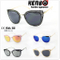 Fashion Metal Sunglasses with Stenciled Design Cateye Shape Colourfull Frame Km16151