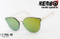Zero Based Fashionable Metal Sunglasses Km16162 Lens Over Frame Design