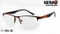 High Quality Metal Half Frame Optical Glasses CE FDA Kf5062