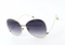 Hottest Sale Metal Sunglasses with Oversize Shape Frame Km16191 Temple End with Ball
